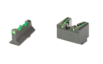 Hi-Viz GMLW21-2 Co-Witness LiteWave Tritium Sight Set for Glock MOS 9mm/40SW/357Sig, Green/Red/White Front & Green/Red/Black Rear