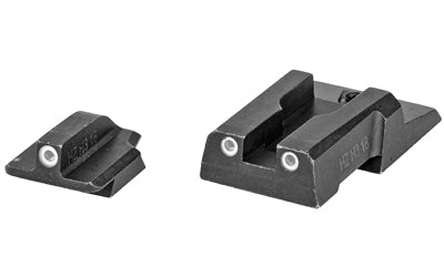 Hi-Viz RGS9N121 Tritium NiteSight Front and Rear Sight Set for Ruger Security 9, White Halo Night Sights