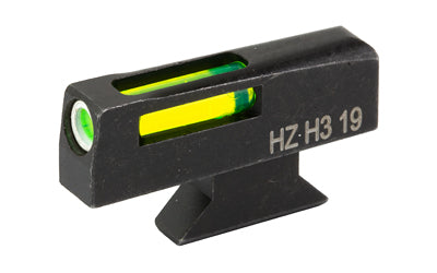 Hi-Viz SWN3001 LiteWave H3 Tritium/Litepipe Front Sight for S&W Revolvers, Green with White Ring, Height .250, Front Only