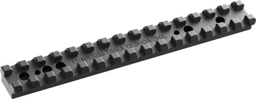 Audere NATO Rail Tikka T3/T3X 0 MOA Black