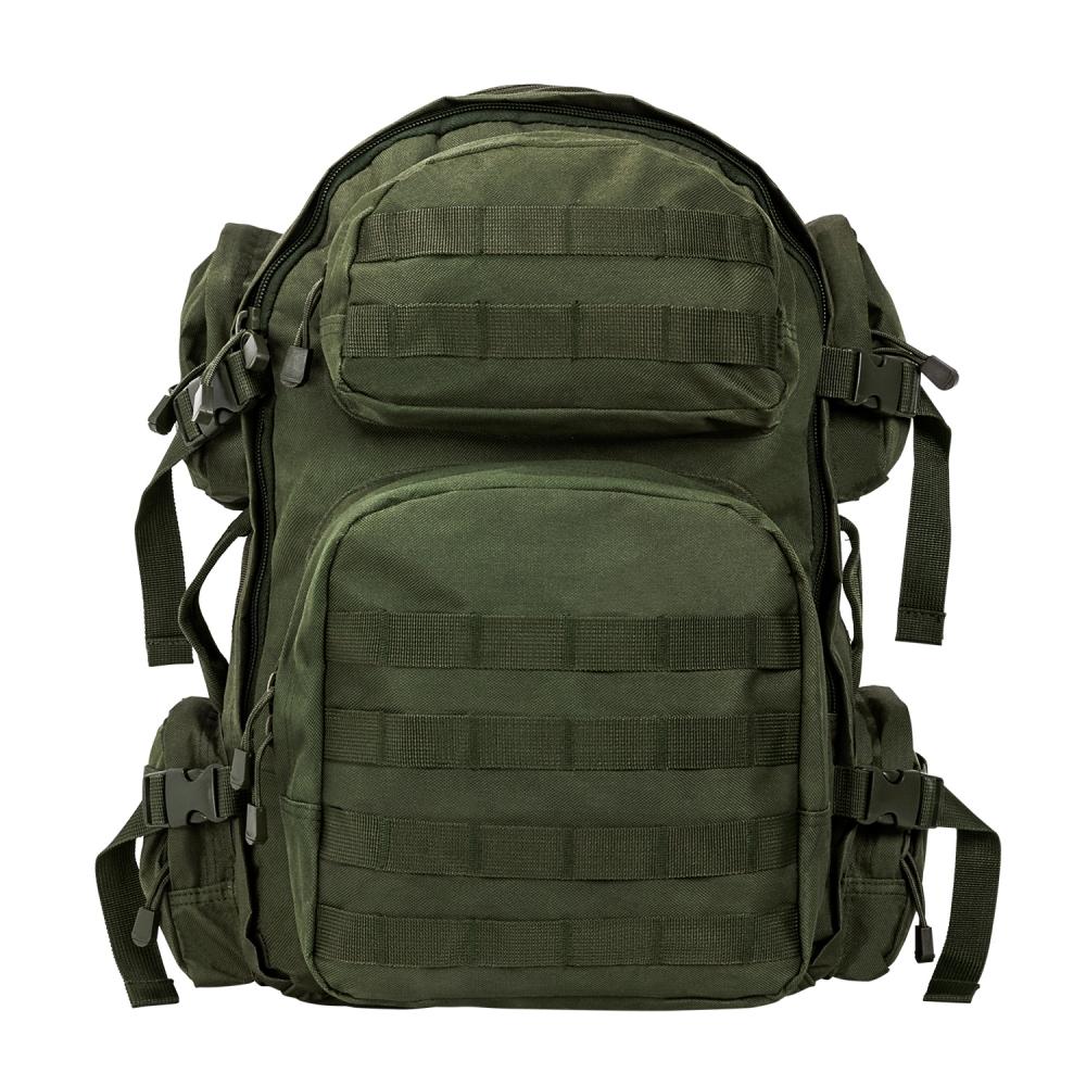 NcStar VISM Tactical MOLLE Backpack Green 1200cu in Hydration Compatible