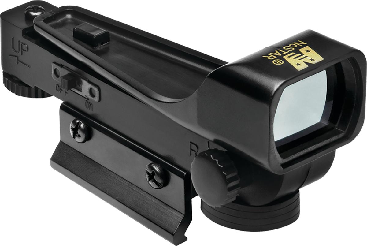 NcStar Red Dot Reflex Sight with Weaver Base - Plastic Housing