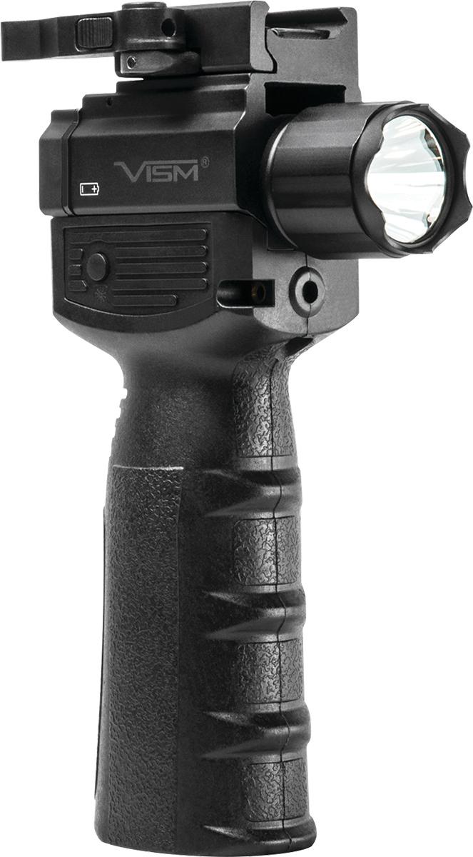 NcSTAR VISM Vertical Foregrip with Strobe Flashlight & Red Laser Gen 2