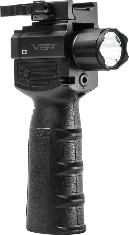 NcSTAR VISM Vertical Foregrip with Strobe Flashlight & Red Laser Gen 2