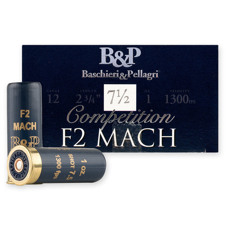 Baschieri & Pellagri (B&P) 12B1F2H7 Competition F2 Mach 12 Gauge 2.75" 1oz 7.5 Shot 1300 fps