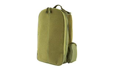 NcSTAR Patch Backpack, Green, 18x14x3 Main Compartment, Hydration Compatible, 17x11 Loop Surface CBPB3052G