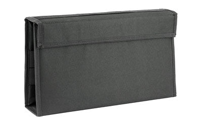 NcSTAR Magazine Wallet, Black Nylon, Holds 8 AR Mags or 16 Pistol Mags, Hook and Loop Closure CMW2937B
