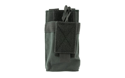 NcSTAR Single AR Magazine Pouch, Black Nylon, MOLLE Straps, Fits One AR Style Magazine CVAR1MP2929B