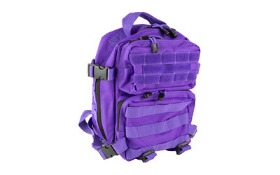 NcSTAR VISM Every Day Pack, Purple, 396 Cu In Main Compartment, MOLLE Webbing, Hook & Loop Section CVEDP3056PR