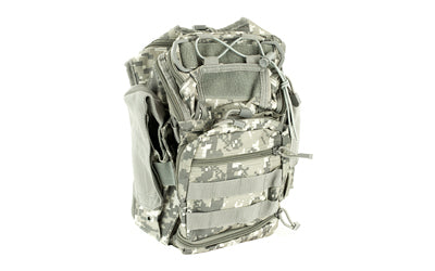 NcSTAR First Responder Utility Bag, Nylon, Gray Digital Camo, MOLLE/PALS Webbing, Concealed Carry Pocket CVFRB2918D