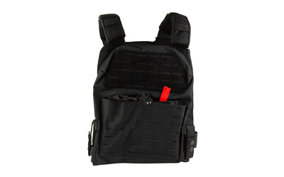NcSTAR Laser Cut Plate Carrier, Black, Size 2XL, MOLLE, Kangaroo Pouch, Fits 11x14 Hard Plates CVLCPCL3051B