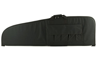 NcSTAR VISM 52" Tall Scoped Rifle Case, Black Nylon, High Density Foam Padding, Metal Zippers