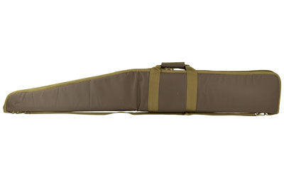 NcSTAR 2958 Series Shotgun Case, Brown Nylon, 54" Length, Lockable Zipper Pulls, Adjustable Shoulder Strap CVSHW2958-54