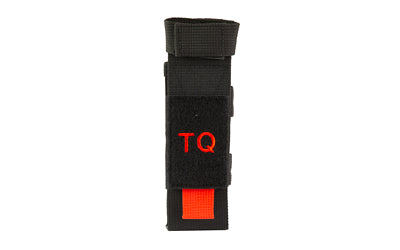 NcSTAR Tourniquet and Trauma Shear Pouch, Black, MOLLE Straps, Fits Most Tourniquets CVTQ2990B