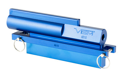 NcSTAR AR-10 Upper Receiver Vise Block, Blue Anodized Aluminum, For 7.62x51/.308 VTHAR10UVB