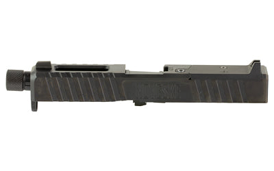 Noveske Direct Mount Slide, Threaded Barrel 1/2x28, DLC Black, Optics Ready, Fits Glock 19 Gen 4