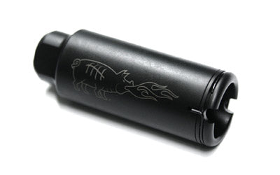 Noveske KX5 Flash Suppressor for AR Rifles, 556 NATO, 1/2x28 Thread, Slim Design, Black Nitride 5000519