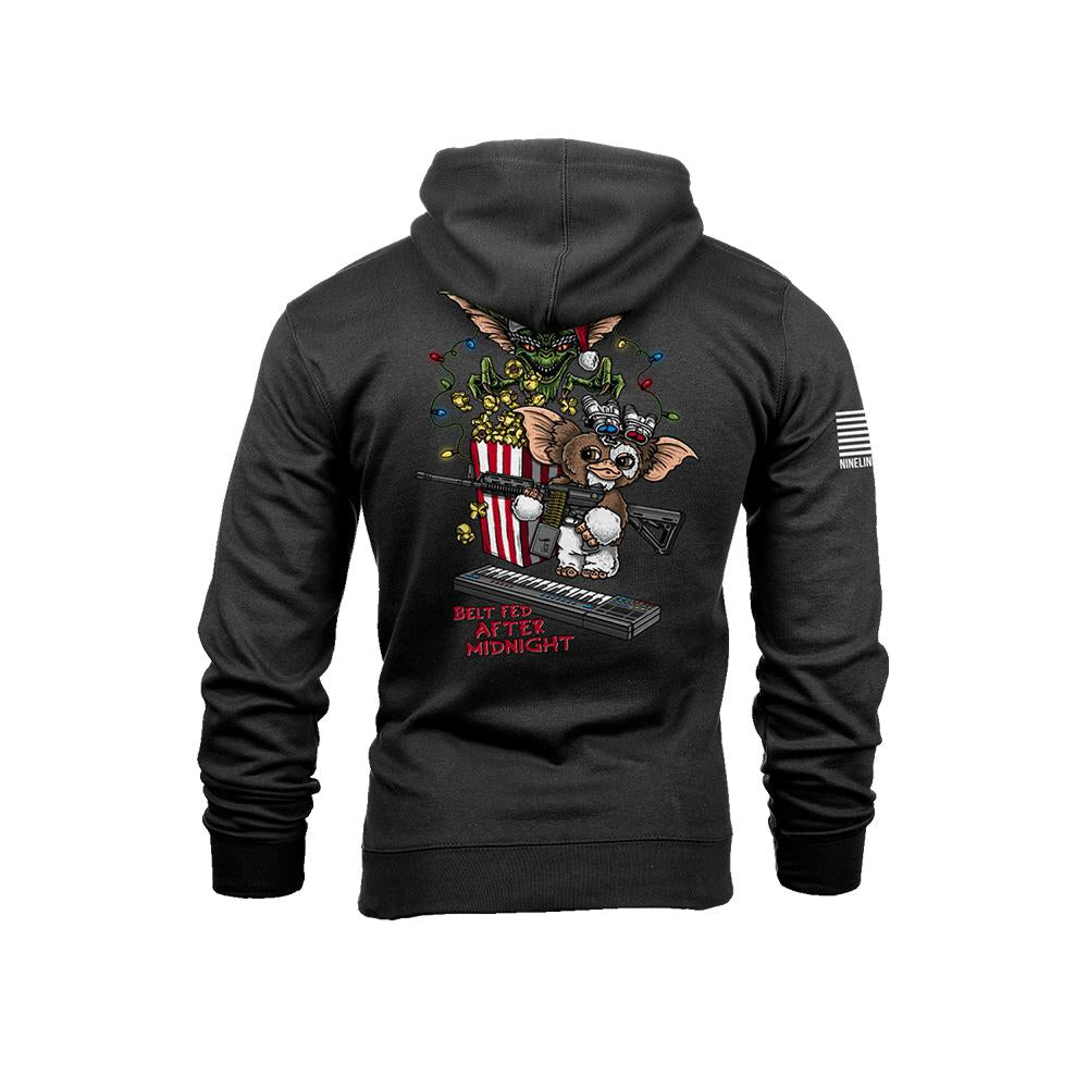 Nine Line Belt Fed Graphic Hooded Sweatshirt Black 2XL