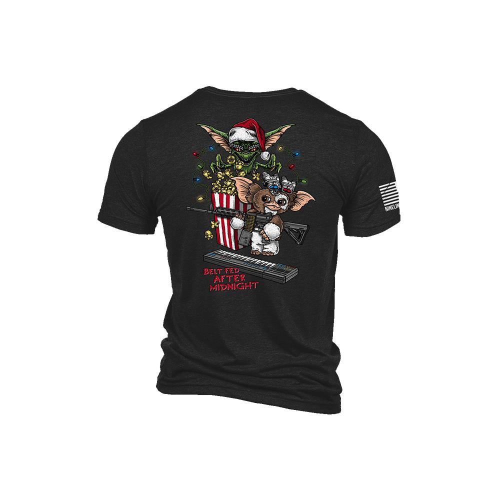 Nine Line Belt Fed Triblend Short Sleeve Tee Black Medium