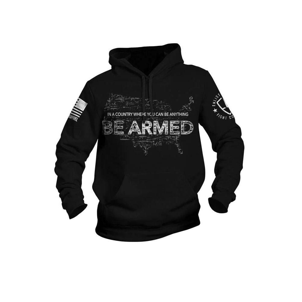 Nine Line NLA E9 Be Armed Pullover Hoodie Black Small