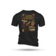 Nine Line Lotta Sap X-Mas Vacay Short Sleeve Shirt Charcoal Black XL