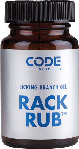 Code Blue Rack Rub Licking Branch Gel Deer Lure 2 oz.