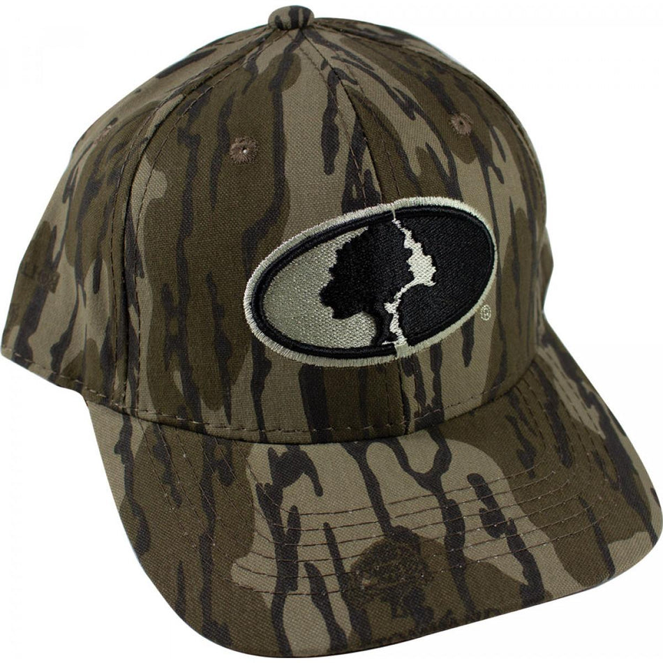 Outdoor Cap Company Mossy Oak Bottomland Camo Hat with Mossy Oak Logo