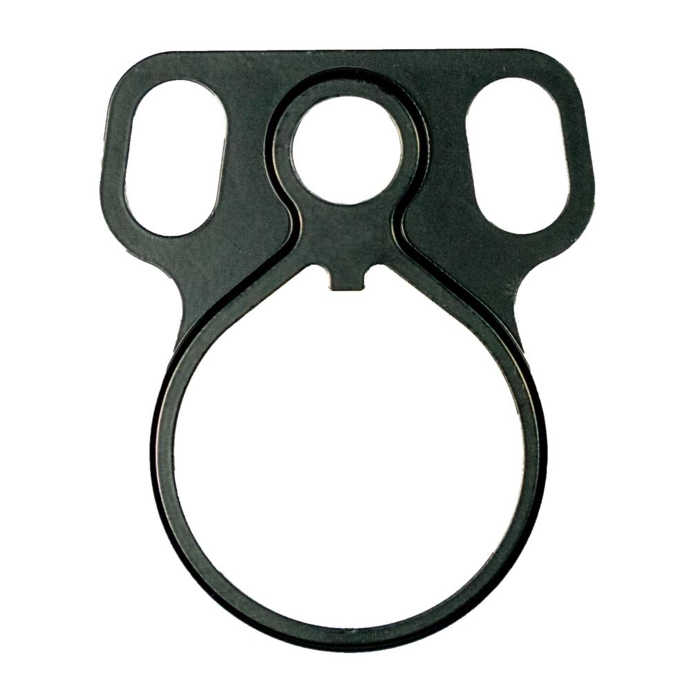 Outdoor Connection Single Point Sling Adapter with QD Connection Black Phosphate
