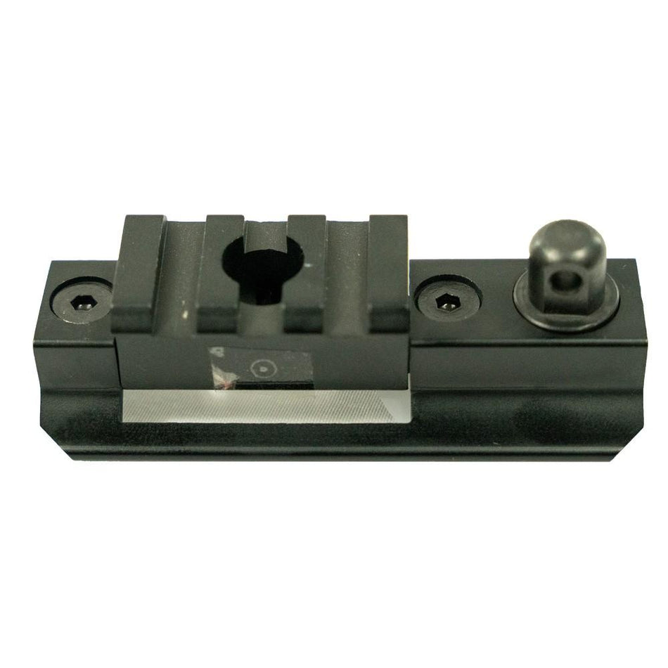 Outdoor Connection Picatinny Rail Extension with Standard Swivel Stud Connector
