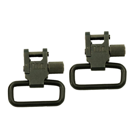 Outdoor Connection Raptor 1.25-Inch Sling Swivels with Screw-Down Lock