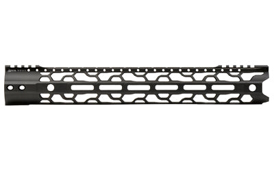 Odin Works O2 Lite Free-Float Forend for AR-10, 15.5", Black Matte, DPMS Pattern