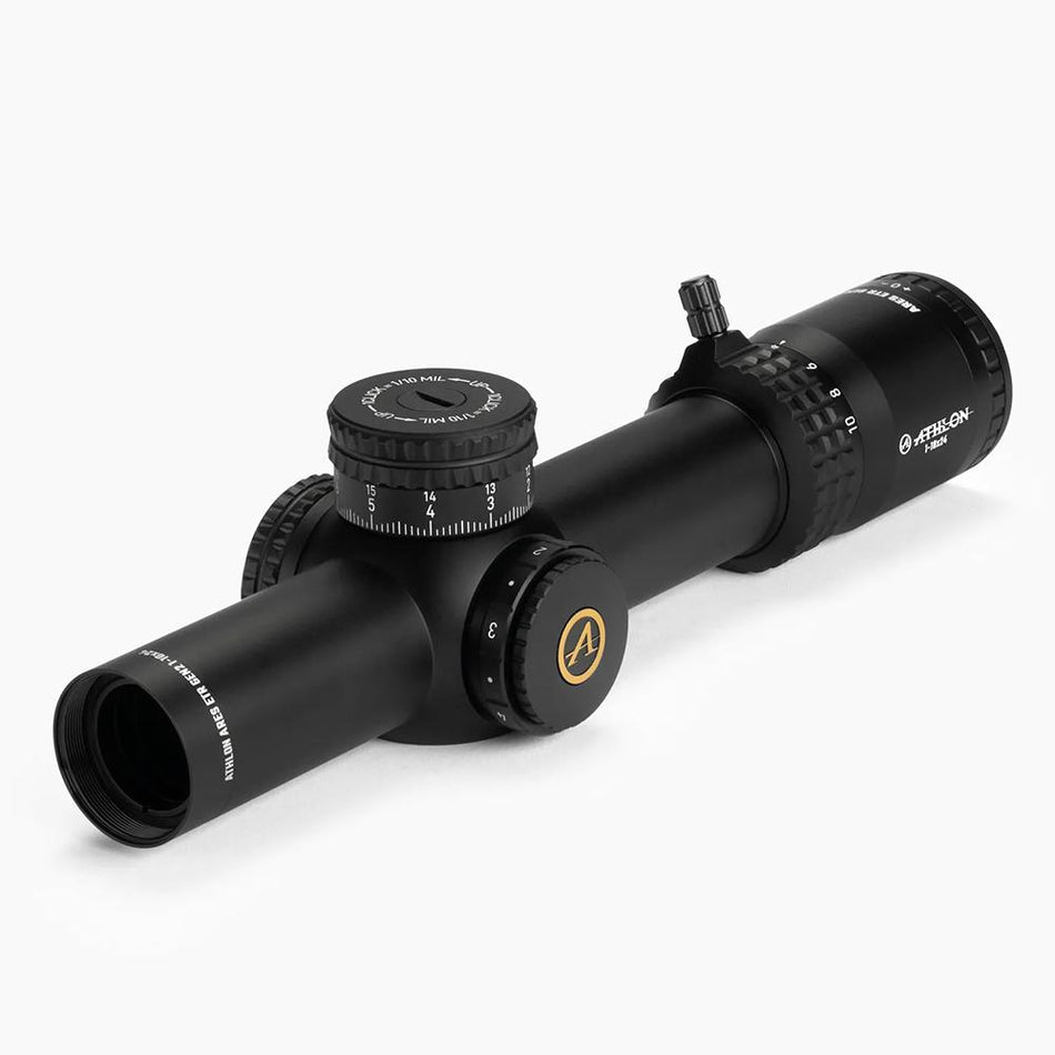 Athlon Ares ETR Gen 2 UHD 1-10x24 Rifle Scope 34mm FFP ATMR3 MIL Illum Black