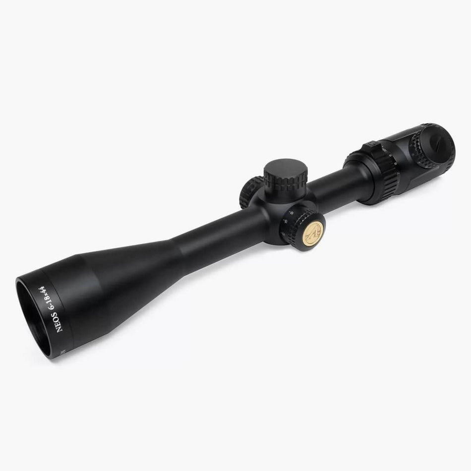Athlon Neos Rifle Scope 6-18x44 1-Inch SFP BDC 500 IR MOA Illuminated Black