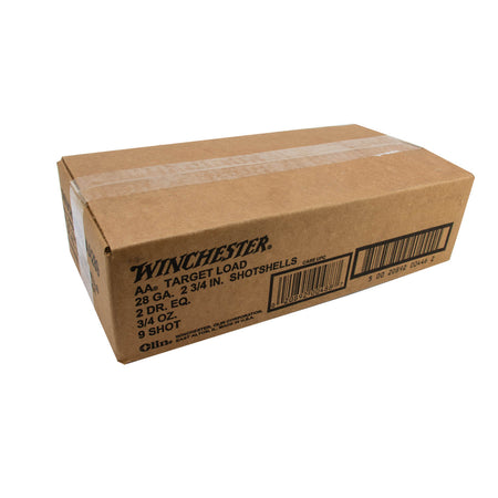 Winchester AA289   28 Gauge  3/4oz 9 Shot 1200 FPS.