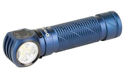 Olight Perun 3 Rechargeable Headlamp, White and Red Light, 3,000 Lumens, Midnight Blue