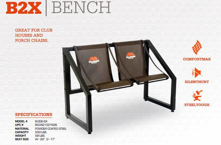 Millennium B2X 2-Person Hunting Bench Seat