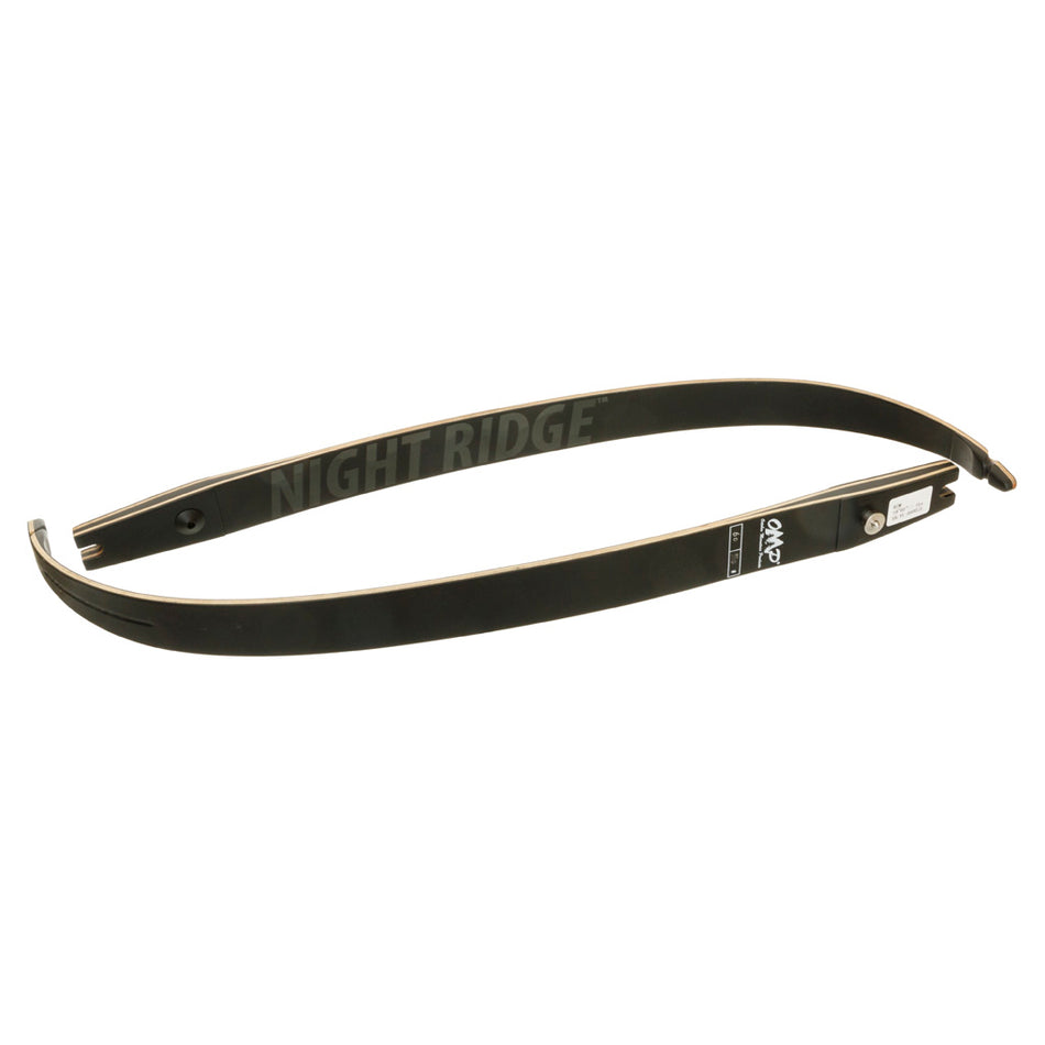 October Mountain Night Ridge ILF Recurve Replacement Limbs 60 in. 50 lbs.