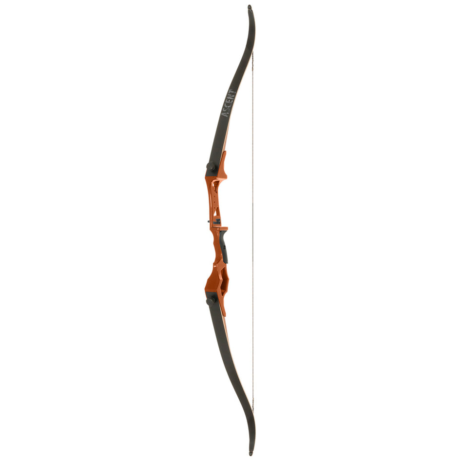 October Mountain Ascent Recurve Bow 58 in. 45 lbs. Right Hand - Orange
