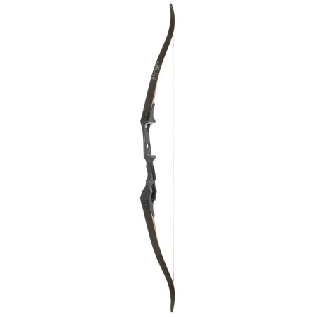 October Mountain Ascent Recurve Bow 58 in. 35 lbs. Right Hand - Black