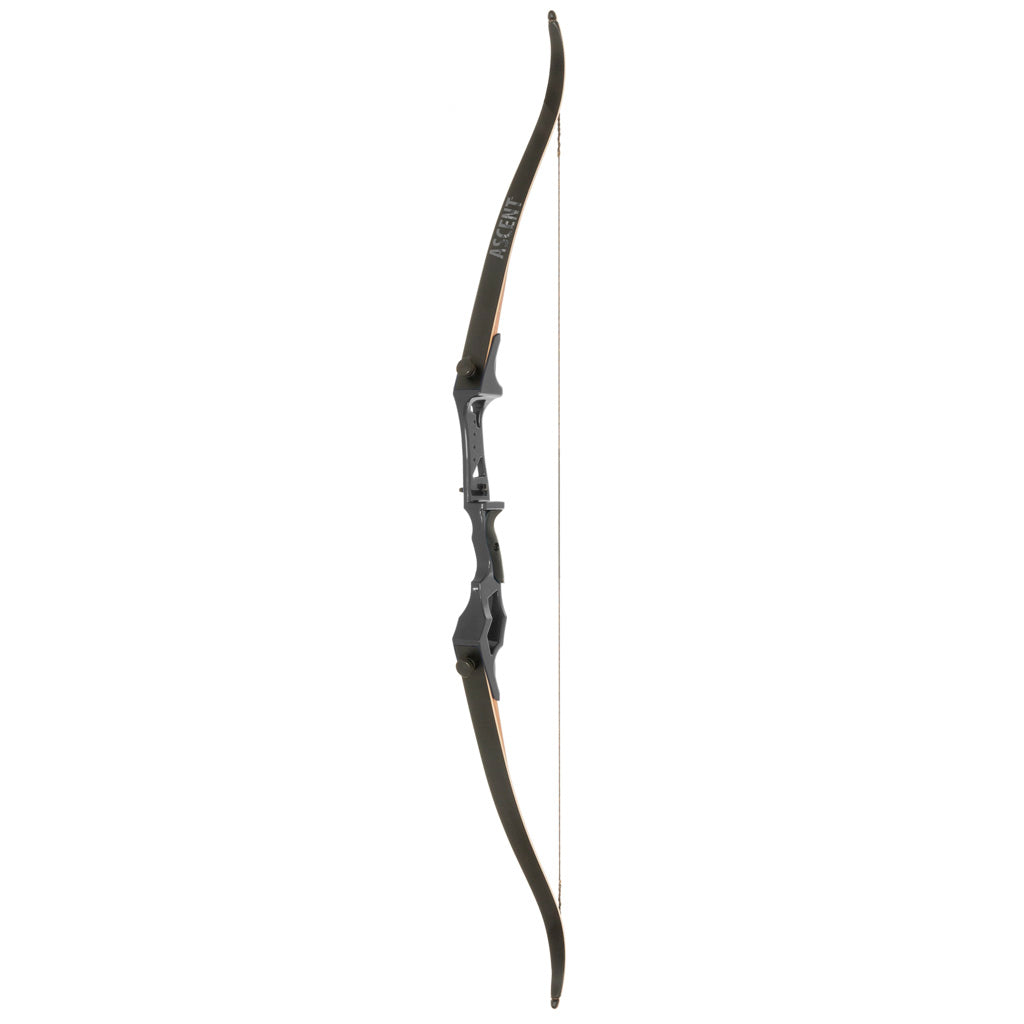 October Mountain Ascent Recurve Bow Black 58 in. 25 lbs. Right Hand