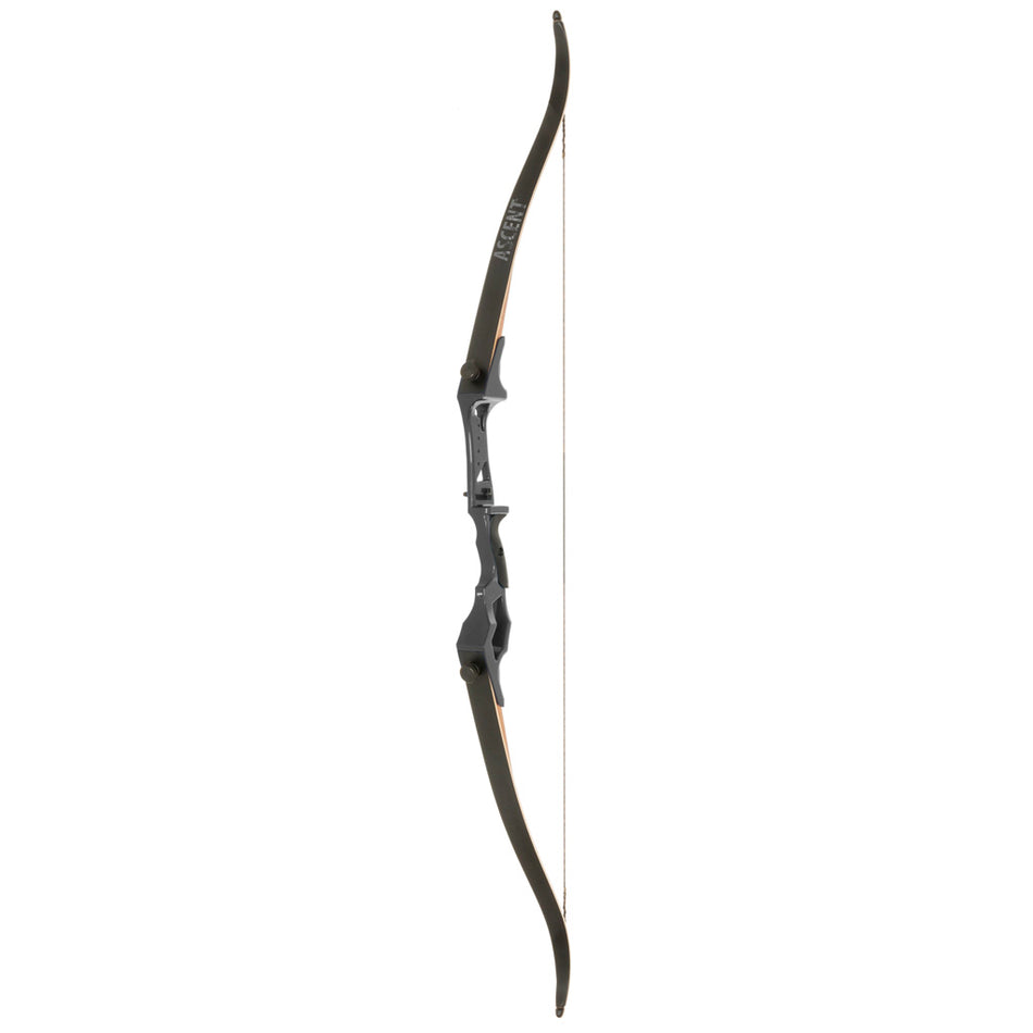 October Mountain Ascent Recurve Bow Black 58 in. 25 lbs. Right Hand