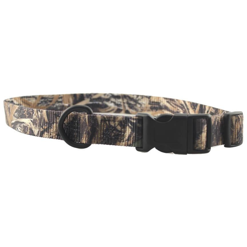 Omnipet Kwik Klip Adjustable Dog Collar 1" 18-26" Realtree Max-5 Camo