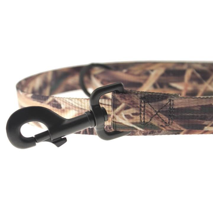 Omnipet Nylon Dog Lead 1" x 6 ft Mossy Oak Duck Blind Camo Pattern