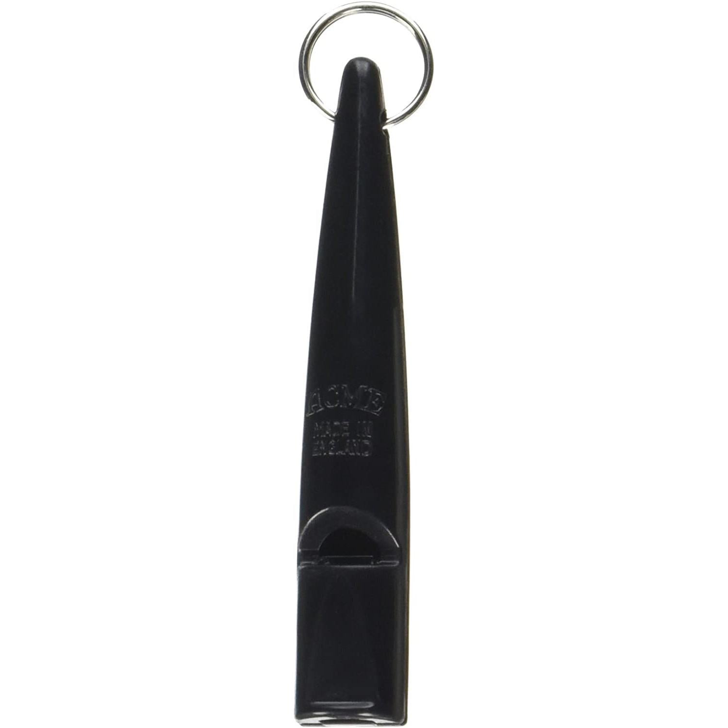 Omnipet Acme Dog Whistle Plastic Black Single Frequency