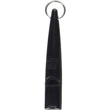 Omnipet Acme Dog Whistle Plastic Black Single Frequency