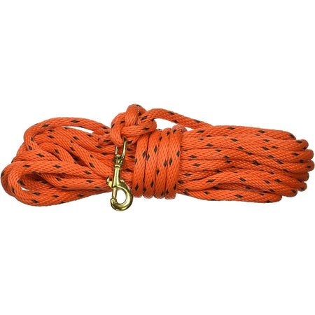 Omnipet Check Cord 40ft Orange Training Rope