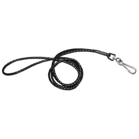 Omnipet 27" Braided Swivel Lanyard in Black
