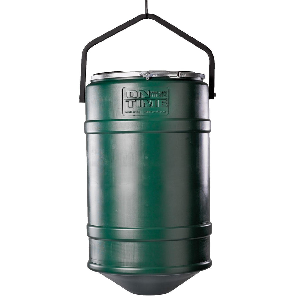 On Time 200 lb Barrel Feeder with Hanger Without Timer
