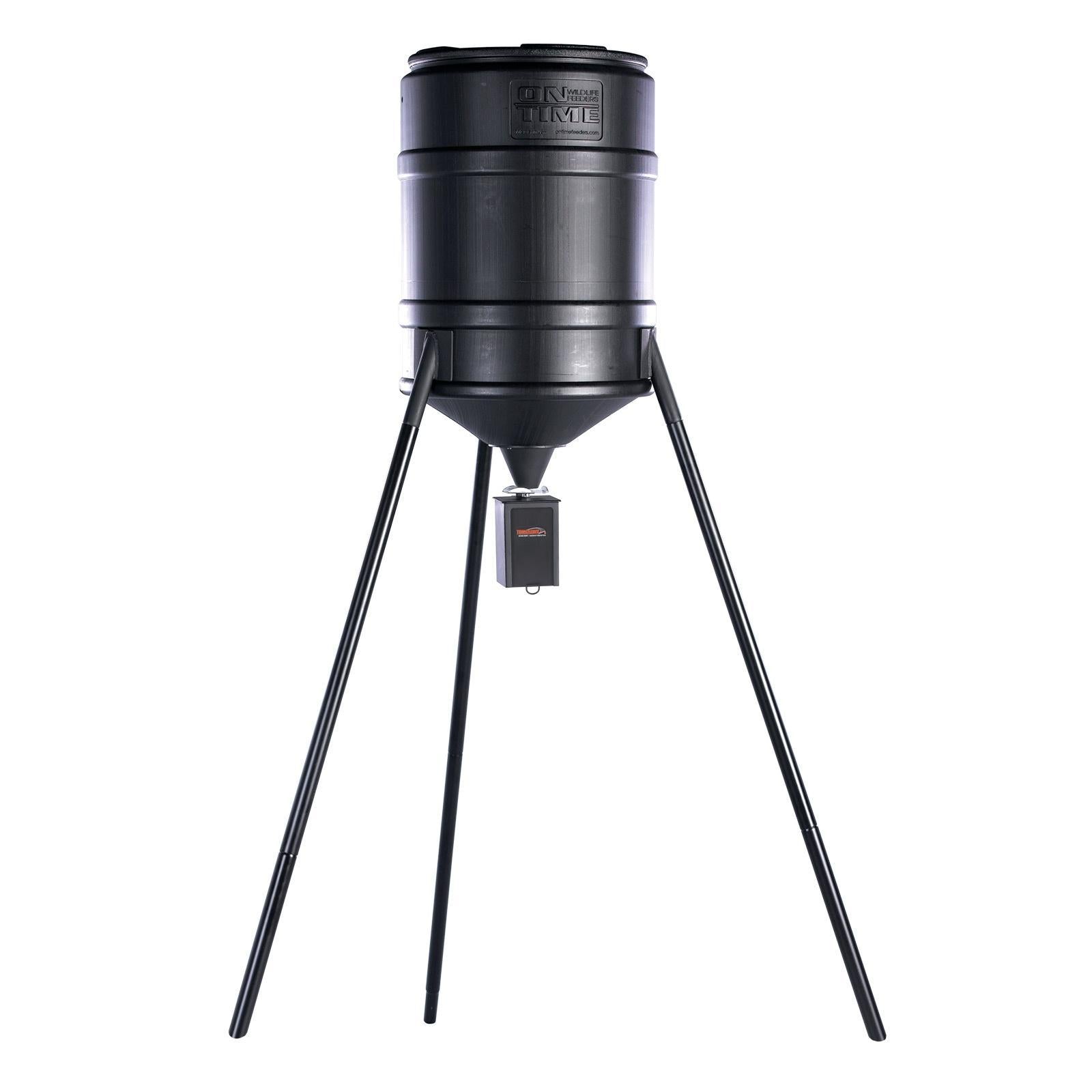 On Time Tomahawk VL 25-Gallon Tripod Wildlife Feeder