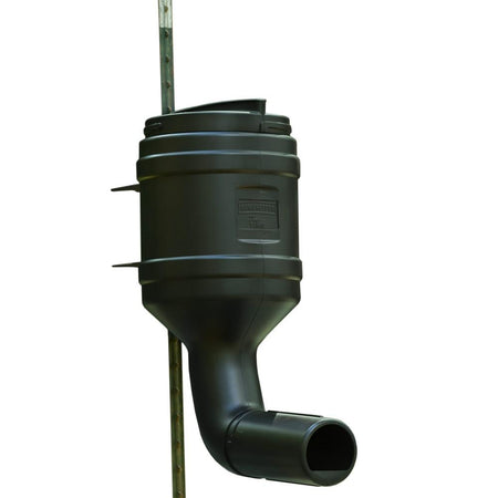 On Time Wildlife Mossy Oak Gamekeeper 80 lb T-Post Gravity Wildlife Feeder
